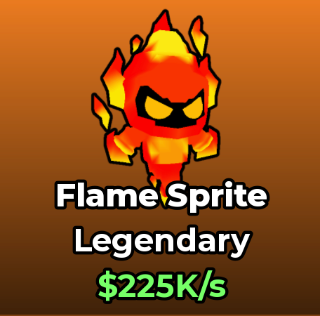 Flame Sprite Update #4 reference art